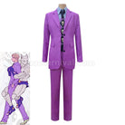 JoJo's Bizarre Adventure Yoshikage Kira Suit Cosplay Costumes coscarnival01117943