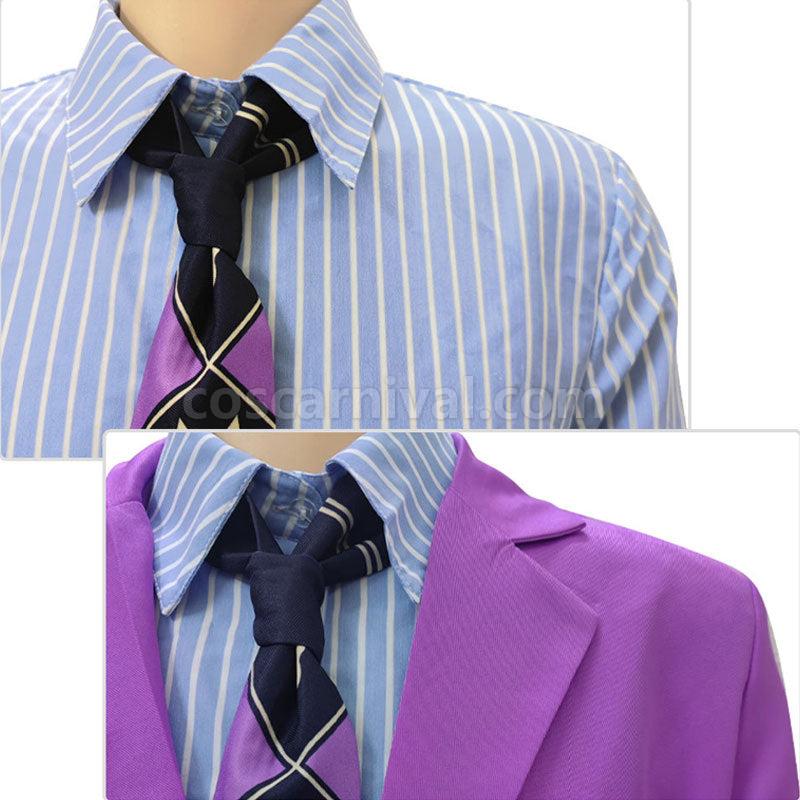 JoJo's Bizarre Adventure Yoshikage Kira Suit Cosplay Costumes coscarnival01117985