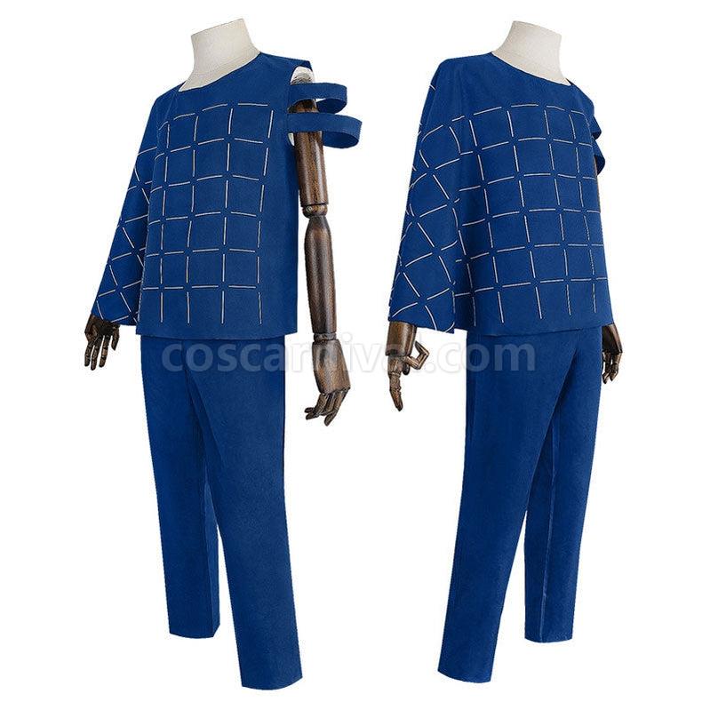 Jujutsu Kaisen Mahito Black Blue Outfits Cosplay Costume coscarnival011111821