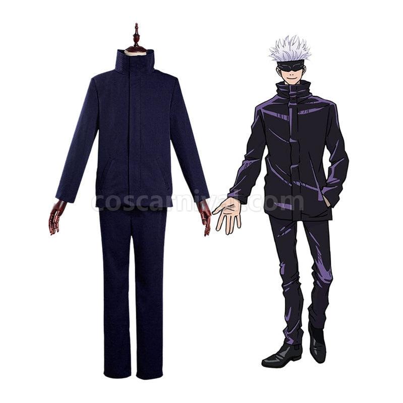 Jujutsu Kaisen Satoru Gojo Outfits Cosplay Costume with Blindfold coscarnival011113846