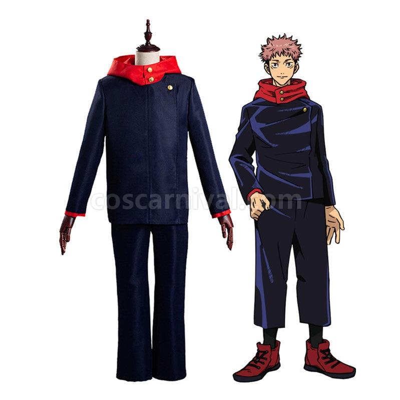Jujutsu Kaisen Yuji Itadori Outfits Cosplay Costume coscarnival011113874