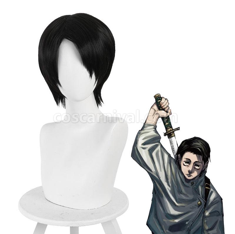 Jujutsu Kaisen Yuta Okkotsu Short Black Cosplay Wigs coscarnival011112297