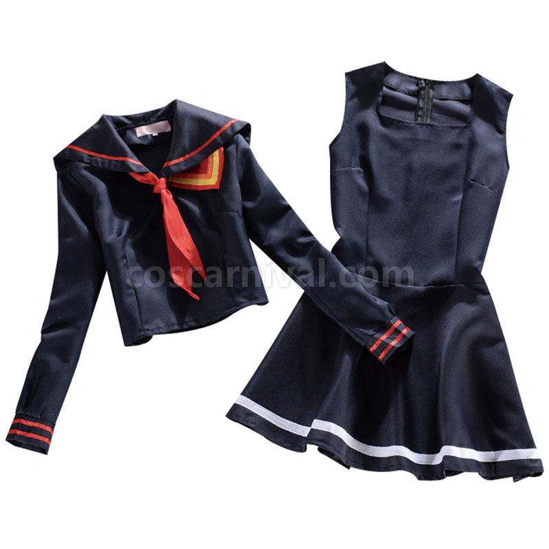 KILL la KILL Matoi Ryuuko JK Uniform Cosplay Costumes coscarnival01111548