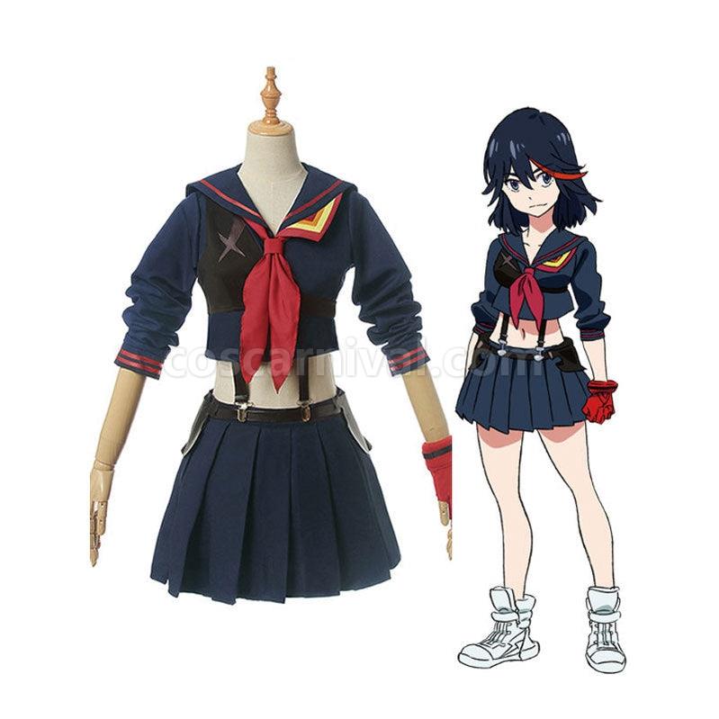 KILL la KILL Matoi Ryuuko Uniform Cosplay Costumes coscarnival011116317