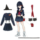 KILL la KILL Matoi Ryuuko Uniform Cosplay Costumes coscarnival011116334