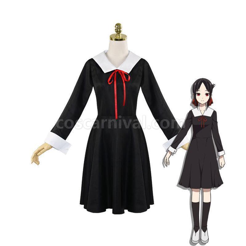 Kaguya sama Love Is War Kaguya Shinomiya Long Sleeve Uniform Cosplay Costume coscarnival011119497
