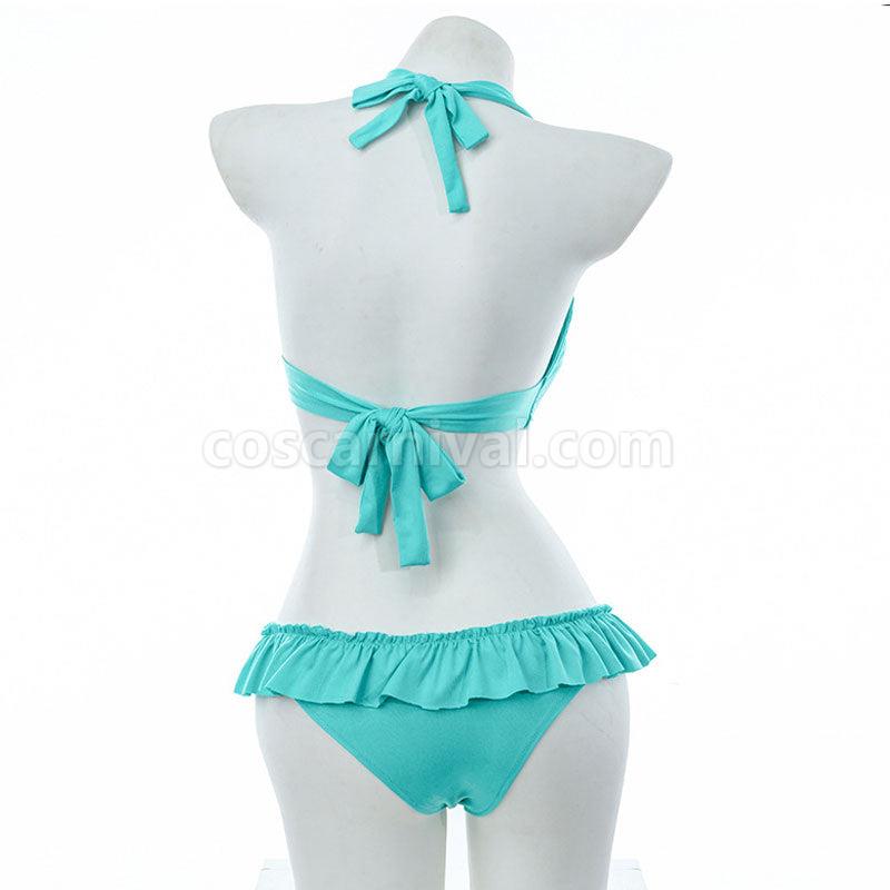 Kaguya sama Love is War Chika Fujiwara Swimsuit Cosplay Costume coscarnival01116674