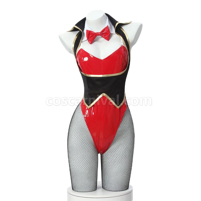 Kakegurui Yumeko Jabami Bunny Girl Cosplay Costumes coscarnival01119902