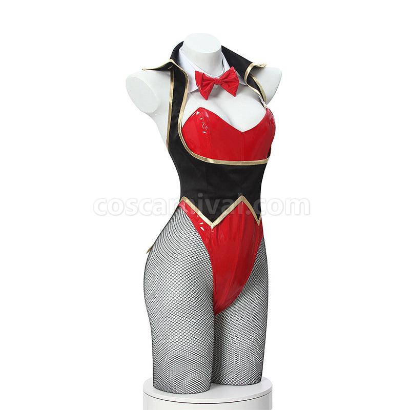 Kakegurui Yumeko Jabami Bunny Girl Cosplay Costumes coscarnival01119915