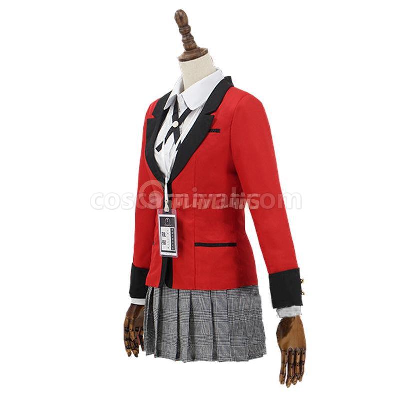 Kakegurui Yumeko Jabami Uniform Cosplay Costumes coscarnival011118452