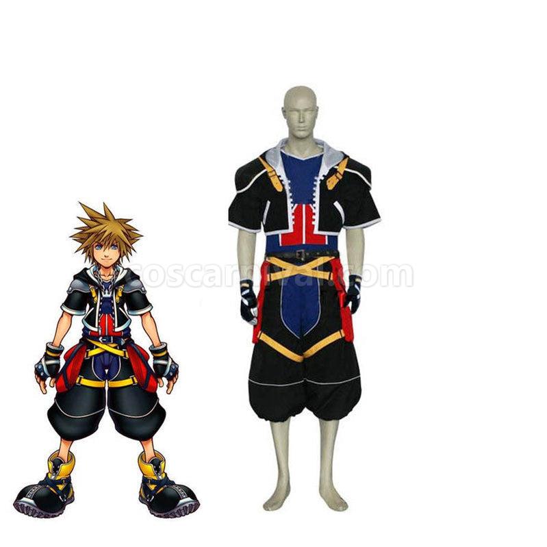 Kingdom Hearts Sora Cosplay Costume coscarnival011113548