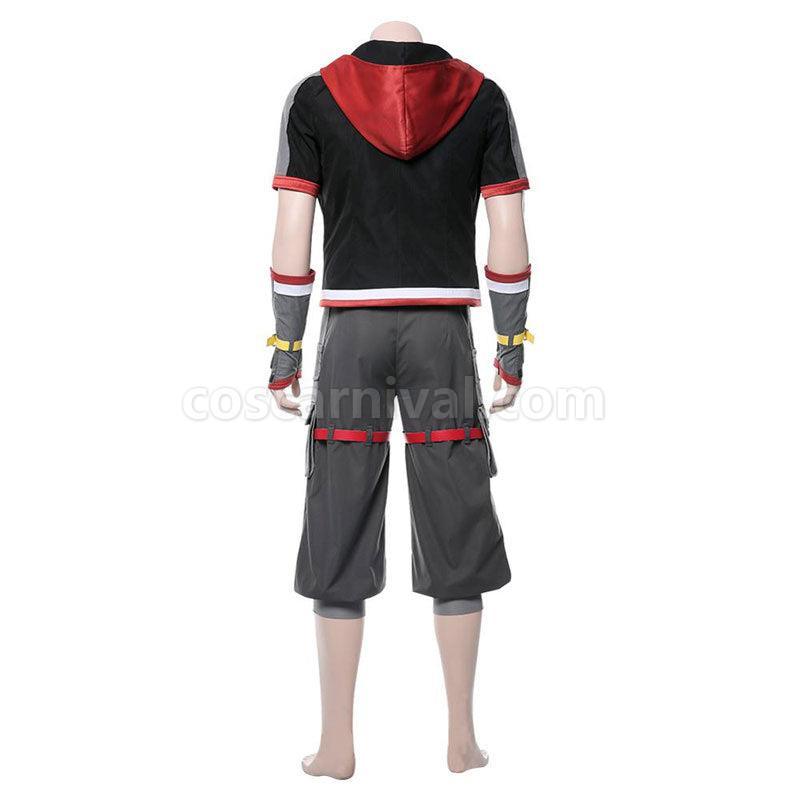 Kingdom Hearts Sora Halloween Cosplay Costumes coscarnival01119386
