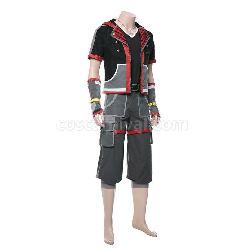 Kingdom Hearts Sora Halloween Cosplay Costumes coscarnival01119397