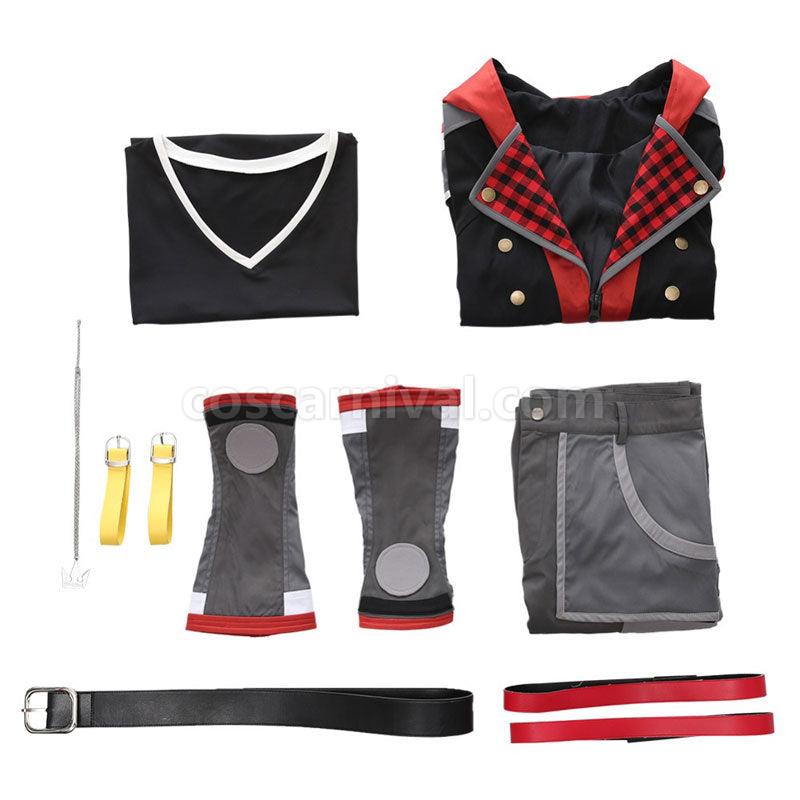 Kingdom Hearts Sora Halloween Cosplay Costumes coscarnival01119408