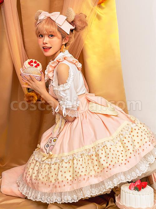 Knitted-Cute-Plush-Bear-Embroidery-Design-Hem-Panel-Mesh-Bow-Knots-Decoration-Classic-Lolita-Strap-Dress-coscarnival-2608