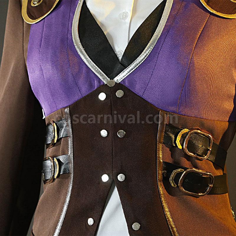 LOL Arcane Caitlyn Fullset Cosplay Costumes coscarnival01118181