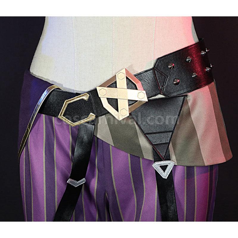 LOL Arcane Jinx Fullset Cosplay Costumes coscarnival01118937