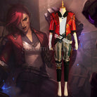 LOL Arcane Vi Fullset Cosplay Costume coscarnival01118593