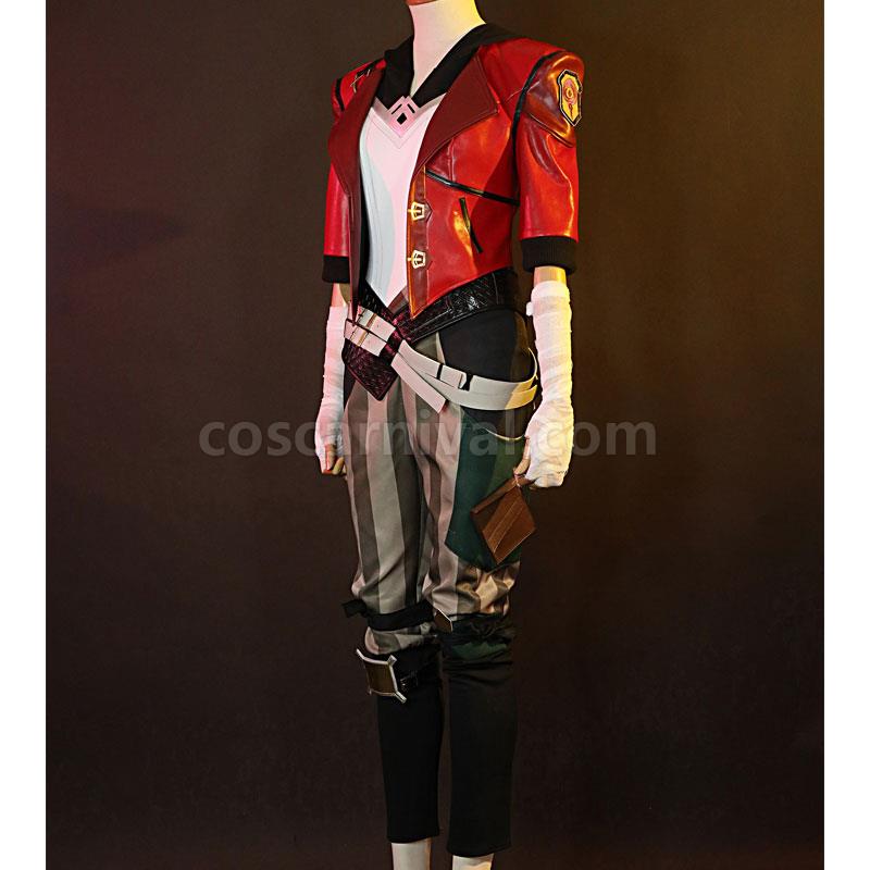 LOL Arcane Vi Fullset Cosplay Costume coscarnival01118611