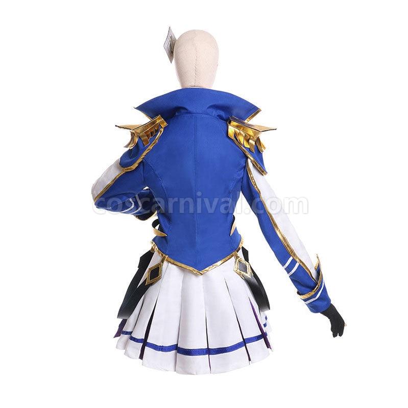LOL Battle Academia Caitlyn Fullsuit Cosplay Costumes coscarnival011110800