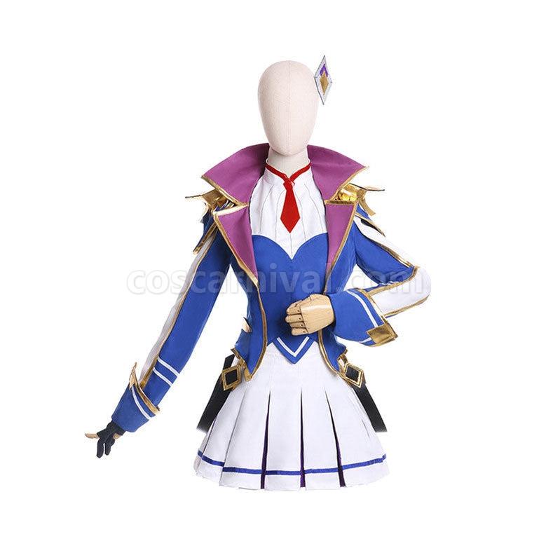 LOL Battle Academia Caitlyn Fullsuit Cosplay Costumes coscarnival011110806