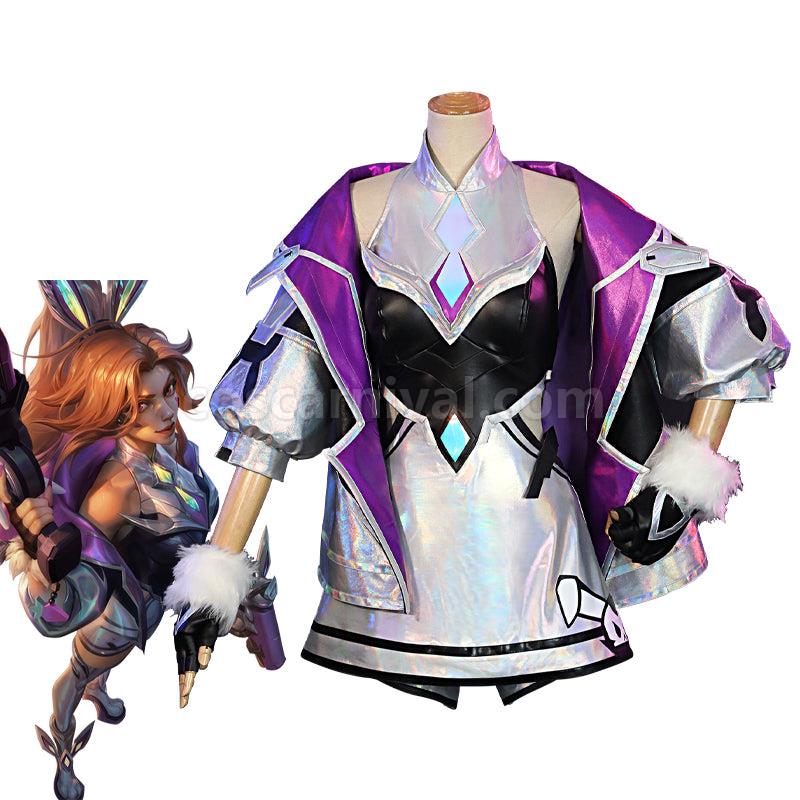 LOL Battle Bunny Miss Fortune Cosplay Costume coscarnival01116668