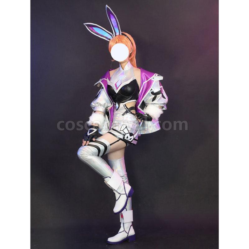LOL Battle Bunny Miss Fortune Cosplay Costume coscarnival01116698