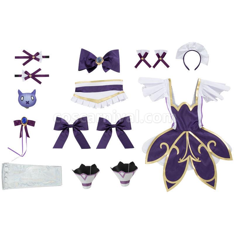 LOL Cafe Cutie Gwen Cosplay Costumes coscarnival01118931