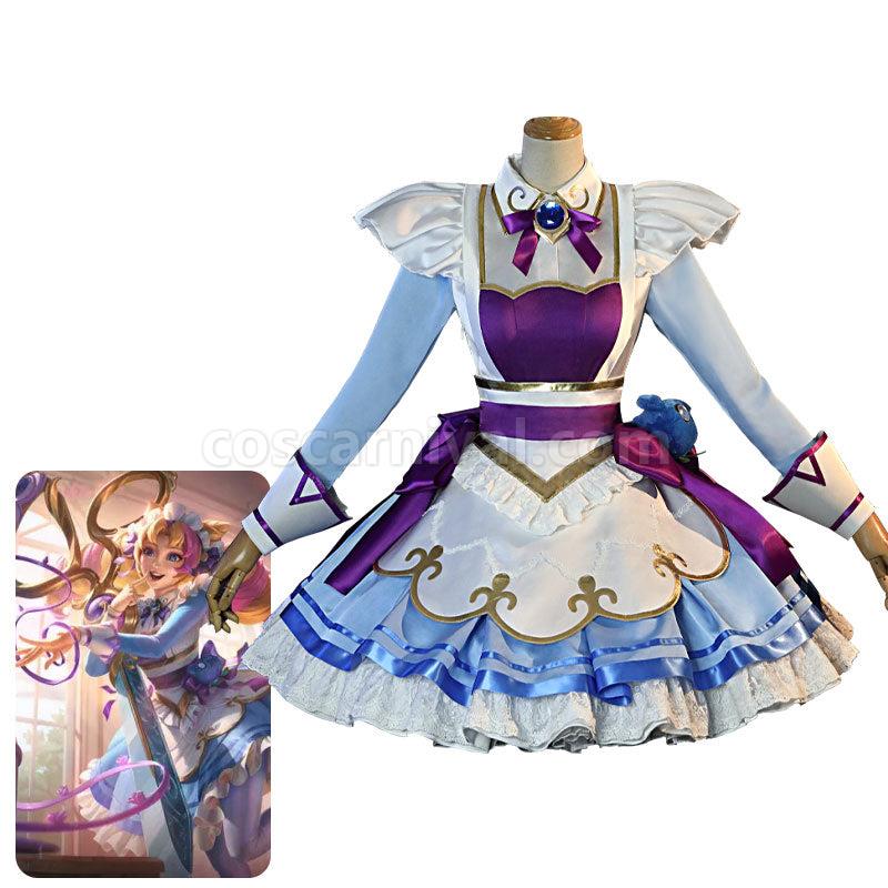 LOL Cafe Cutie Gwen Fullset Cosplay Costumes coscarnival01119124