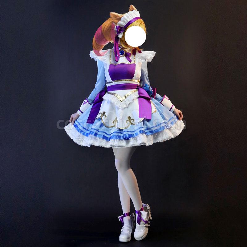 LOL Cafe Cutie Gwen Fullset Cosplay Costumes coscarnival01119141
