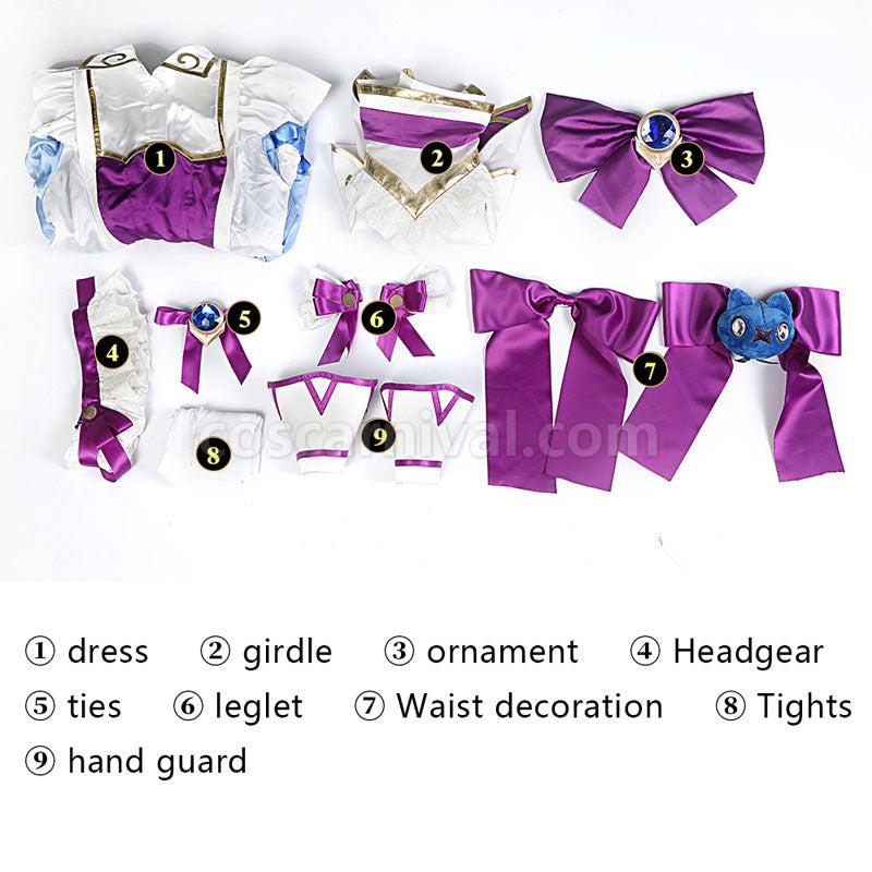 LOL Cafe Cutie Gwen Fullset Cosplay Costumes coscarnival01119162