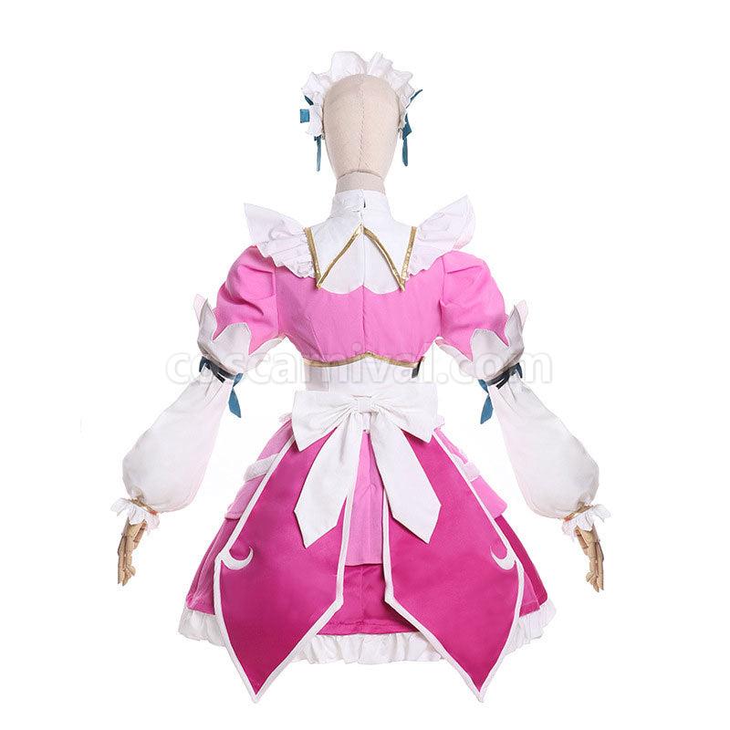 LOL Cafe Cutie Soraka Fullset Cosplay Costumes coscarnival01117743