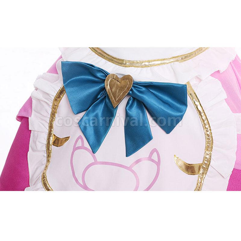 LOL Cafe Cutie Soraka Fullset Cosplay Costumes coscarnival01117761