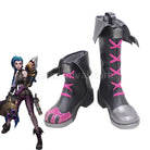 LOL Fortnite Arcane Jinx Cosplay Shoes coscarnival01118740