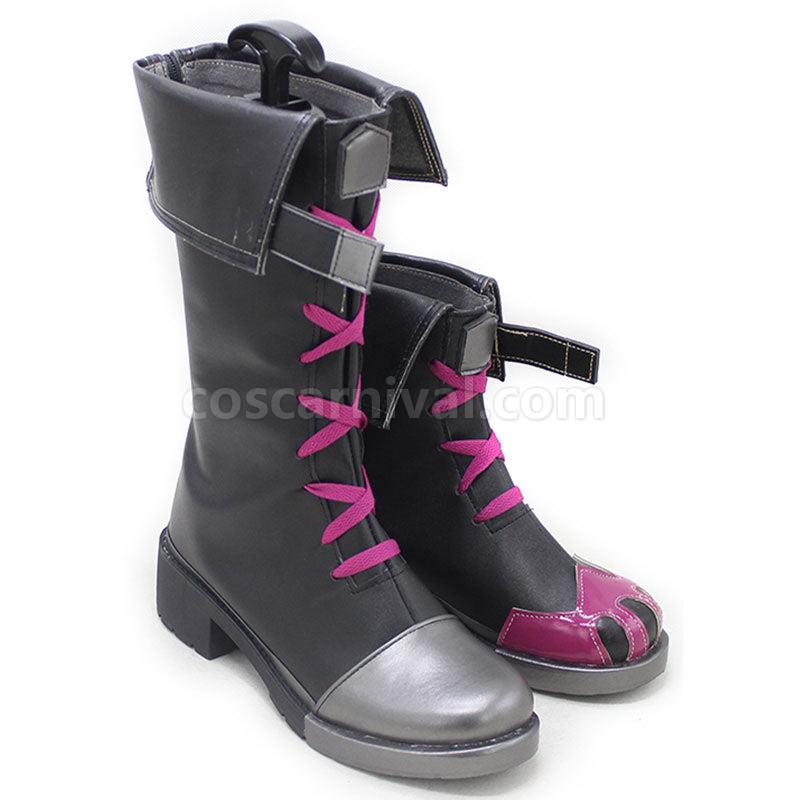 LOL Fortnite Arcane Jinx Cosplay Shoes coscarnival01118757