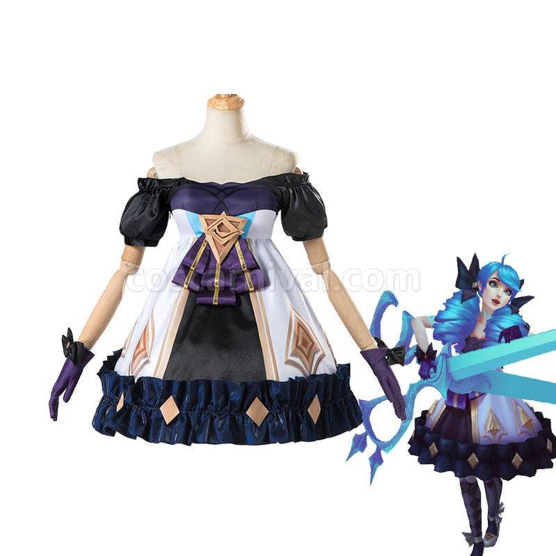 LOL Gwen Fullsuit Cosplay Costumes coscarnival011111500