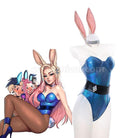 LOL KDA ALL OUT Ahri Bunnysuit Cosplay Costumes coscarnival011113116