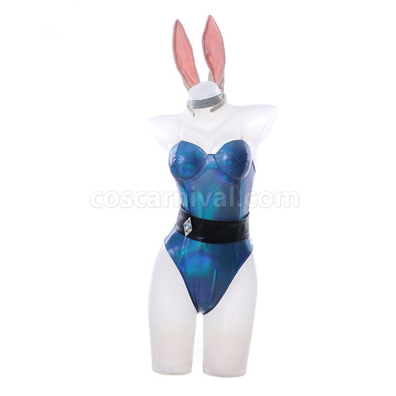 LOL KDA ALL OUT Ahri Bunnysuit Cosplay Costumes coscarnival011113151