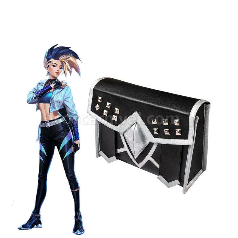 LOL KDA ALL OUT Akali Cosplay Bag Props coscarnival011113203
