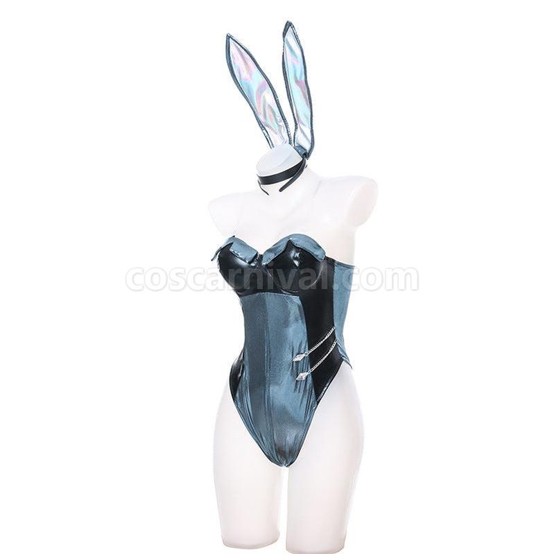 LOL KDA ALL OUT Kaisa Bunnysuit Cosplay Costumes coscarnival011112405