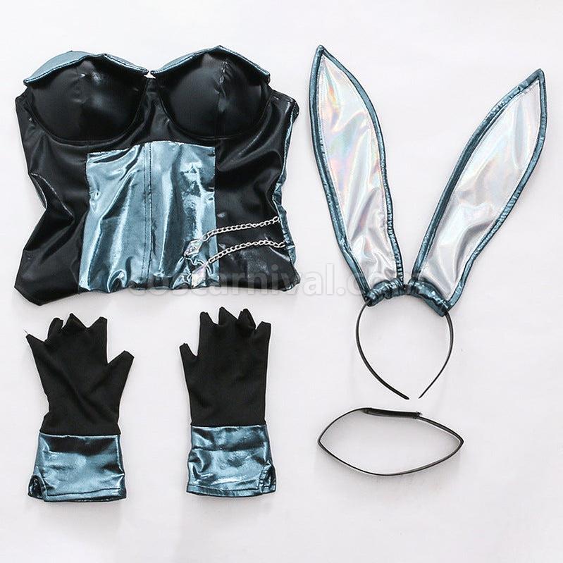 LOL KDA ALL OUT Kaisa Bunnysuit Cosplay Costumes coscarnival011112425