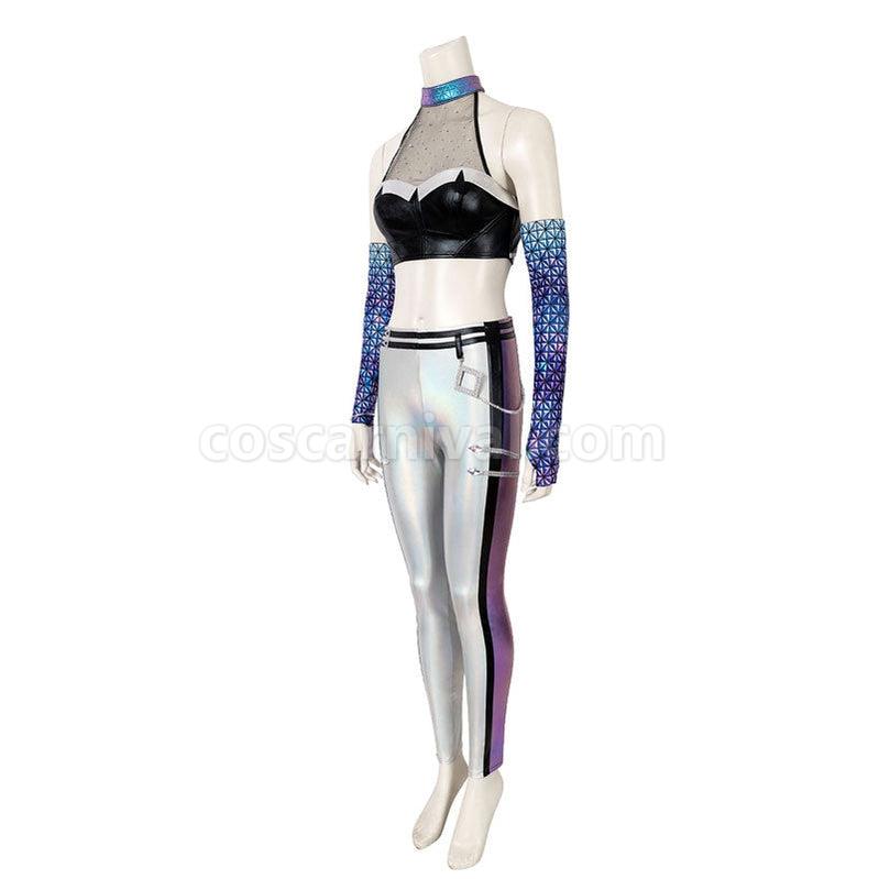 LOL KDA ALL OUT Kaisa Fullset Cosplay Costumes coscarnival011113069