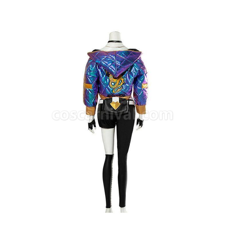 LOL KDA Skin Akali Outfit Fullsets Cosplay Costume coscarnival011119120