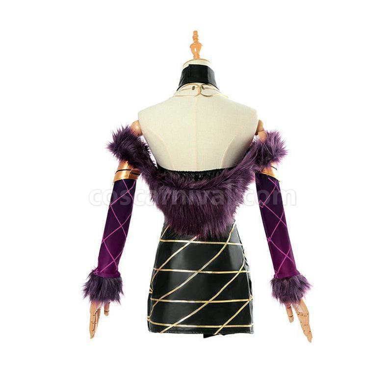 LOL KDA Skin Evelynn Outfit Full sets Cosplay Costumes Cosplay coscarnival011119124