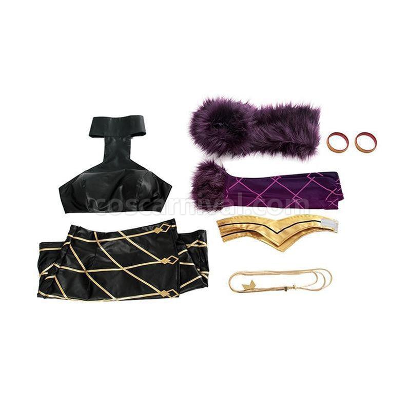 LOL KDA Skin Evelynn Outfit Full sets Cosplay Costumes Cosplay coscarnival011119153