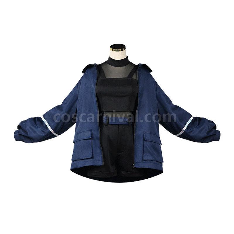 LOL KDA The Baddest Akali Fullset Cosplay Costumes coscarnival011114891