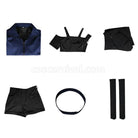 LOL KDA The Baddest Akali Fullset Cosplay Costumes coscarnival011114913