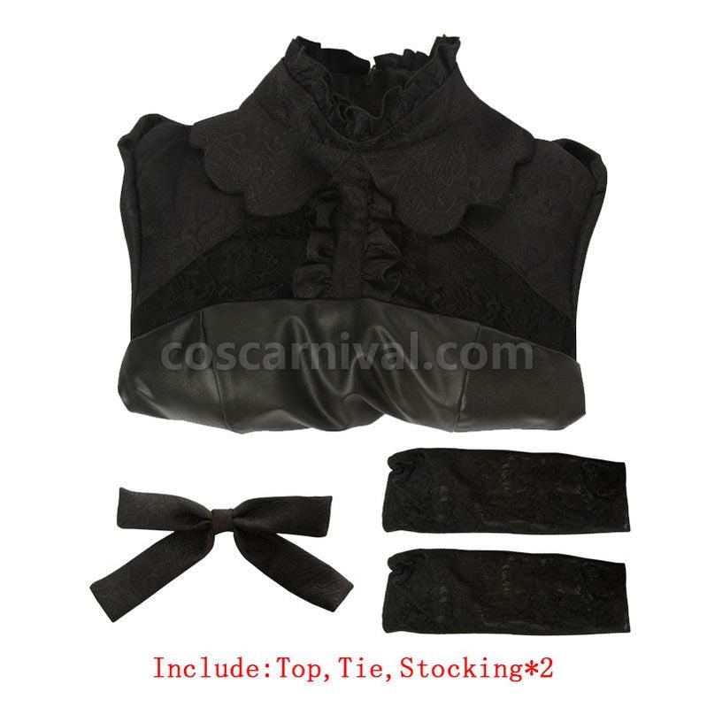 LOL KDA The Baddest Nine Tailed Fox Ahri Cosplay Costumes coscarnival011114606