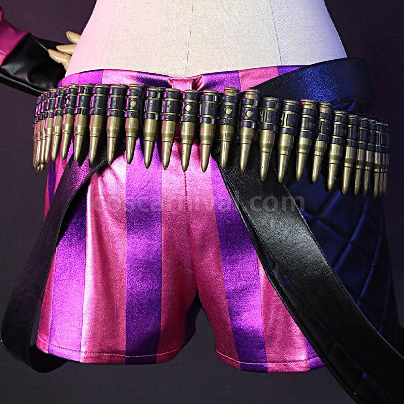 LOL Loose Cannon jinx Cosplay Costumes coscarnival01118169