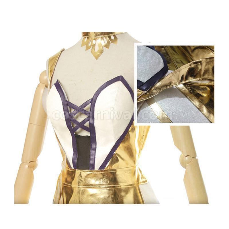 LOL Prestige KDA Skin Nine Tailed Fox Ahri Cosplay Costumes coscarnival011119085